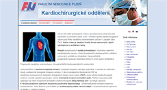Desktop Screenshot of kch.fnplzen.cz